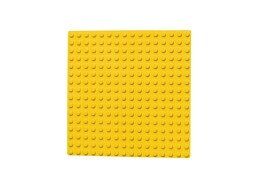 L-W Toys JUNIOR Podložka na stavění 16x16 bodů žlutá